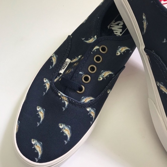 Vans Authentic Outdoors Fish Sz 8 Men - Picture 5 of 8